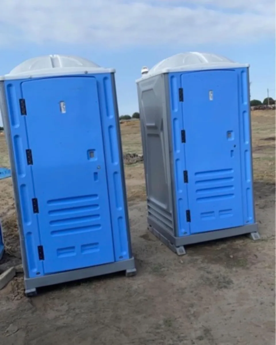 Construction porta potty rental in Redding equipment illustration